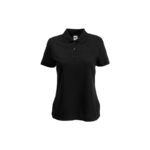 Женска маица ФРУТ LADY FIT POLO, црна SALE